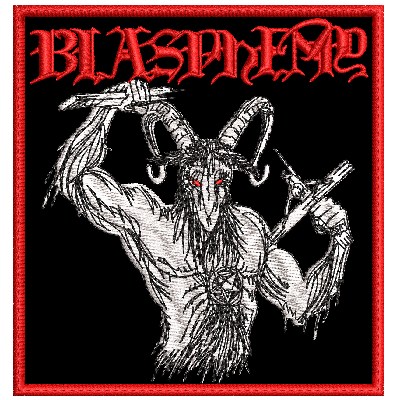 Parche Bordado BLASPHEMY Heavy Metal