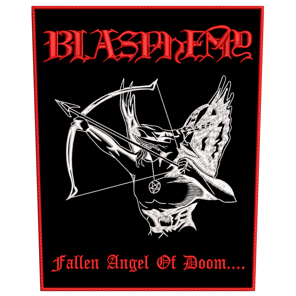 Espaldera Bordada BLASPHEMY Black Metal