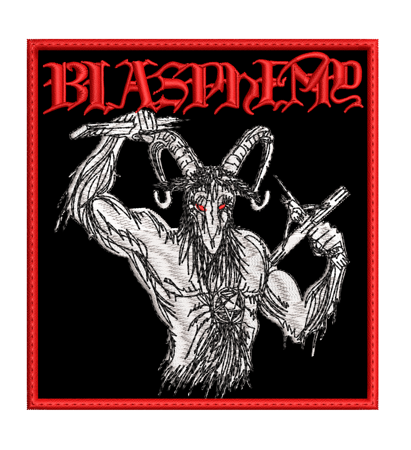 Parche Bordado BLASPHEMY Heavy Metal