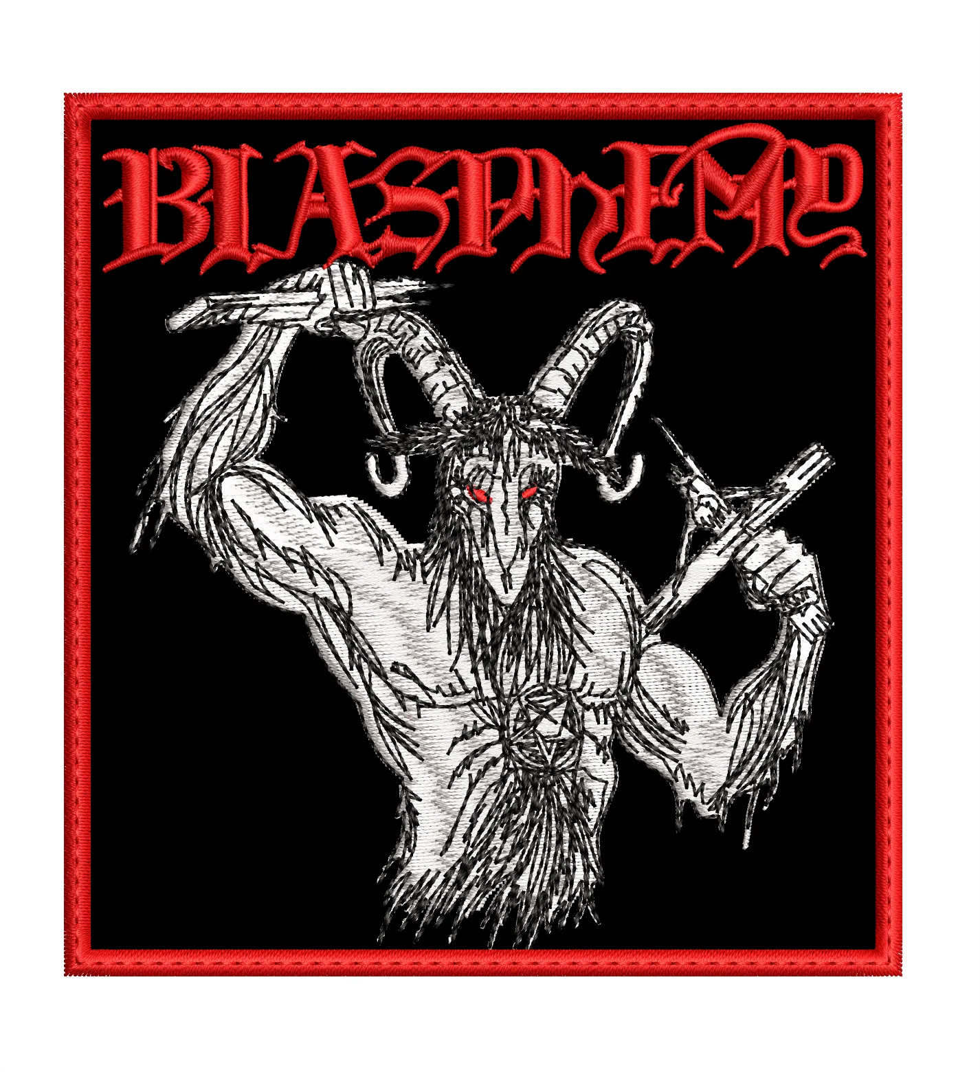 Parche Bordado BLASPHEMY Heavy Metal