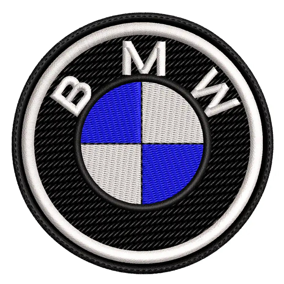 Parche Bordado BMW Motorrad Redondo