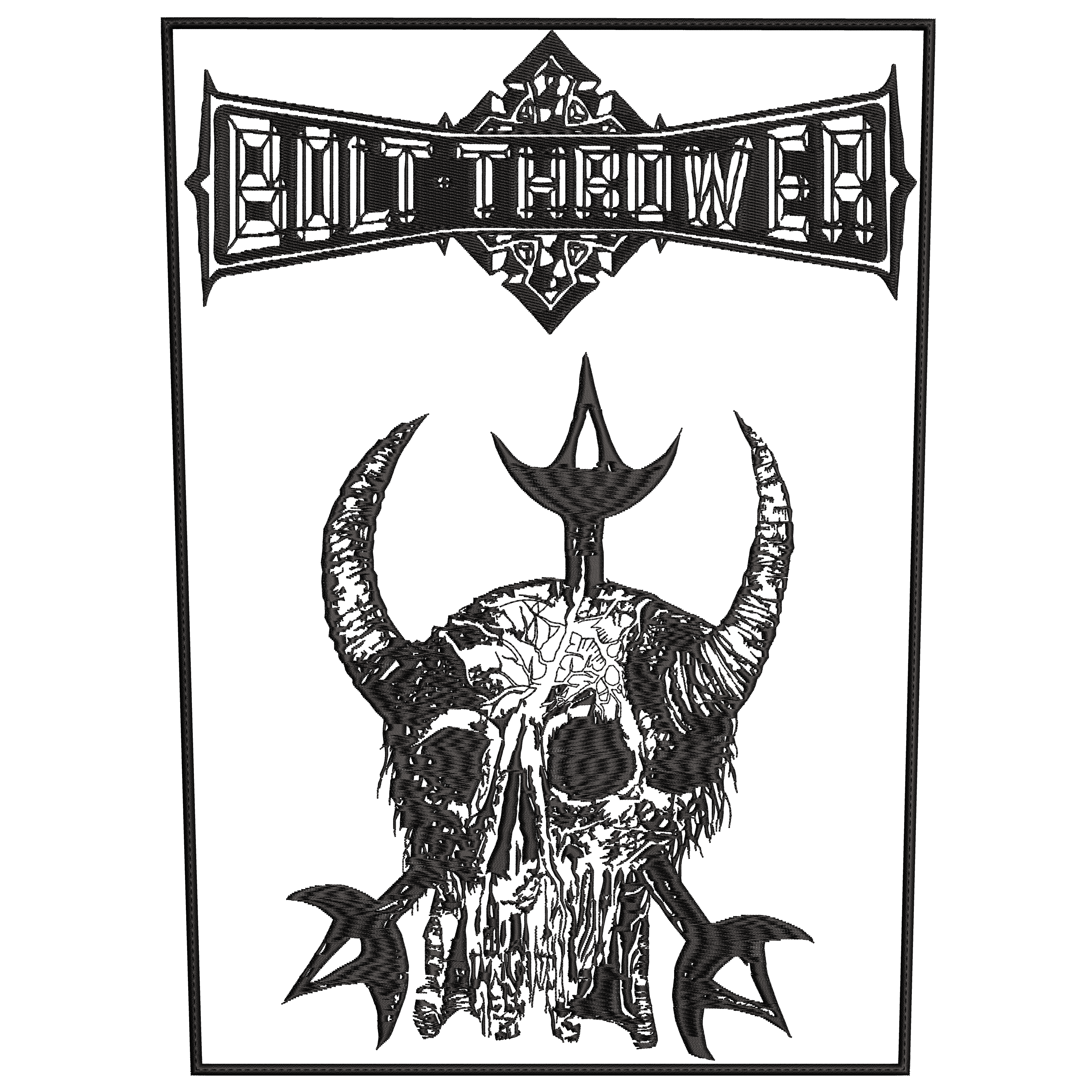 Espaldera Bordada BOLT THROWER Death Metal