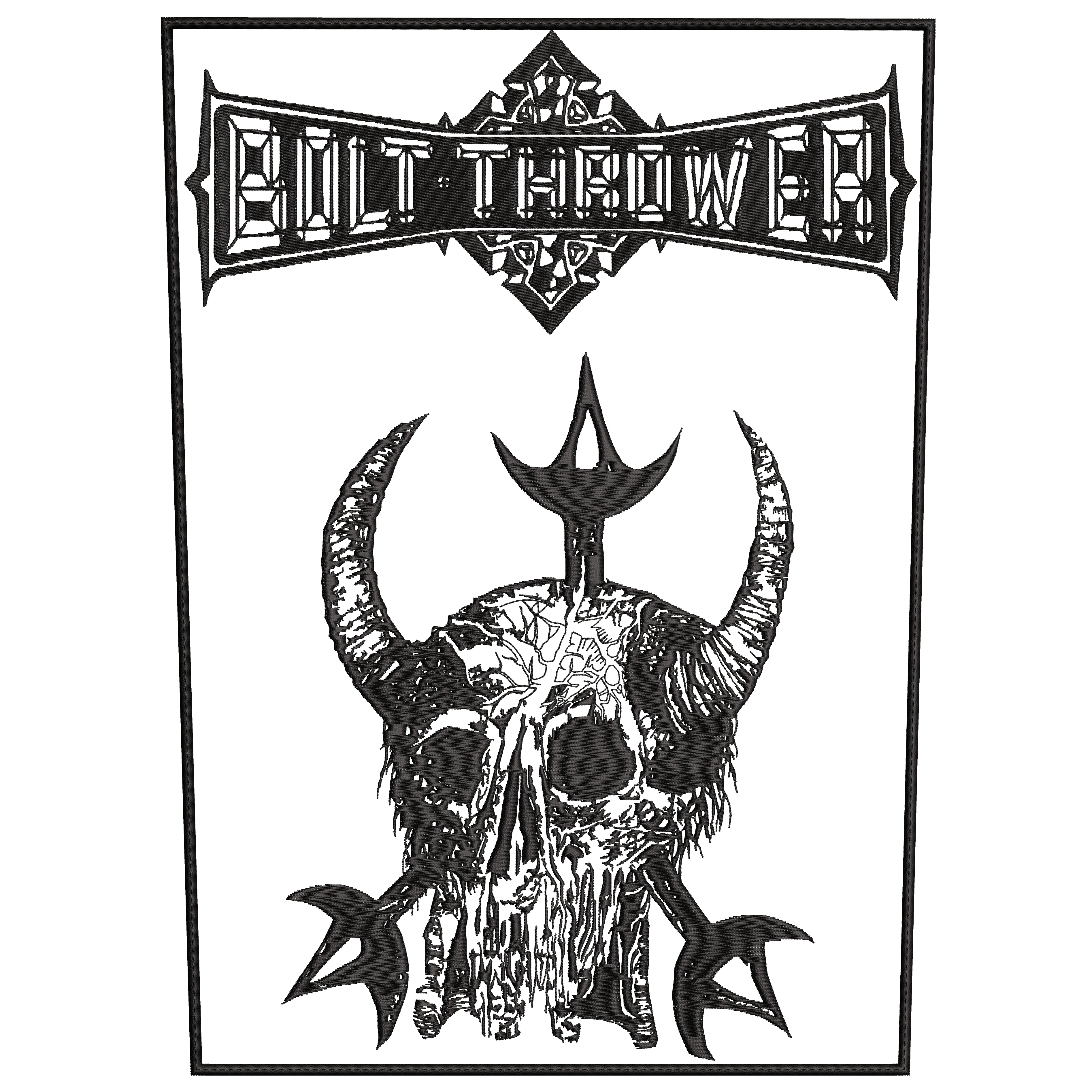 Espaldera Bordada BOLT THROWER Death Metal