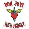 Espaldera Bordada BON JOVI NEW JERSEY Hard Rock