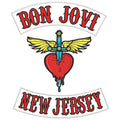 Espaldera Bordada BON JOVI NEW JERSEY Hard Rock