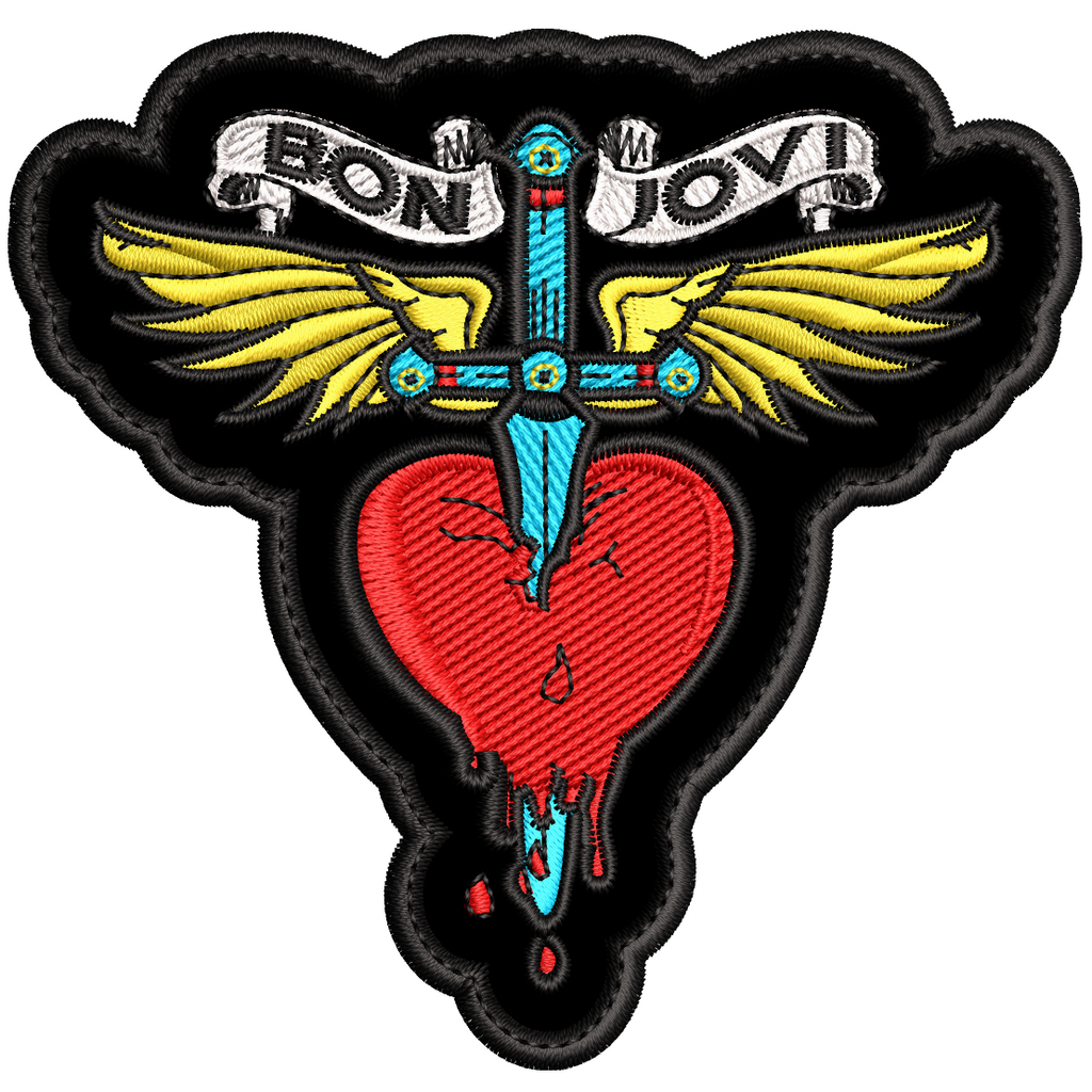 Parche Bordado BON JOVI Hard Rock