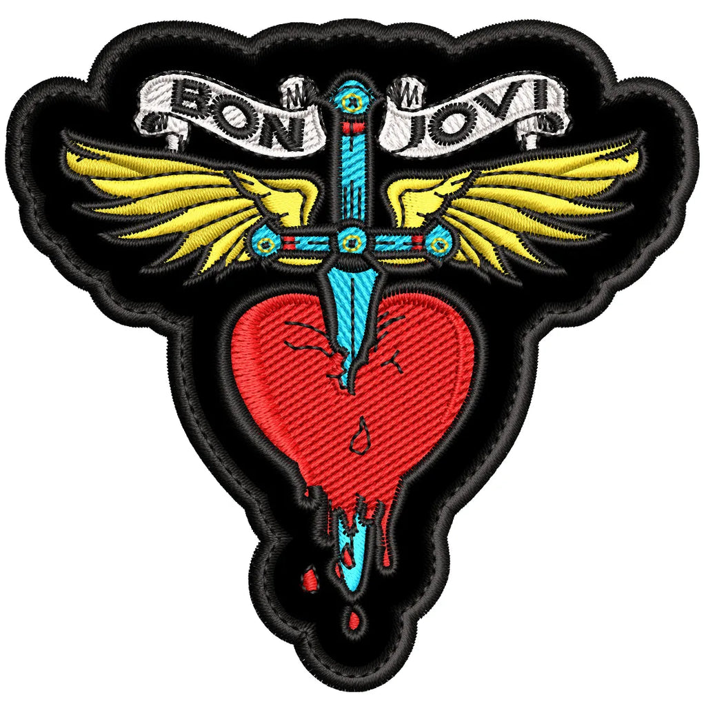 Parche Bordado BON JOVI Hard Rock