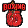 Parche Bordado Mini BOXING