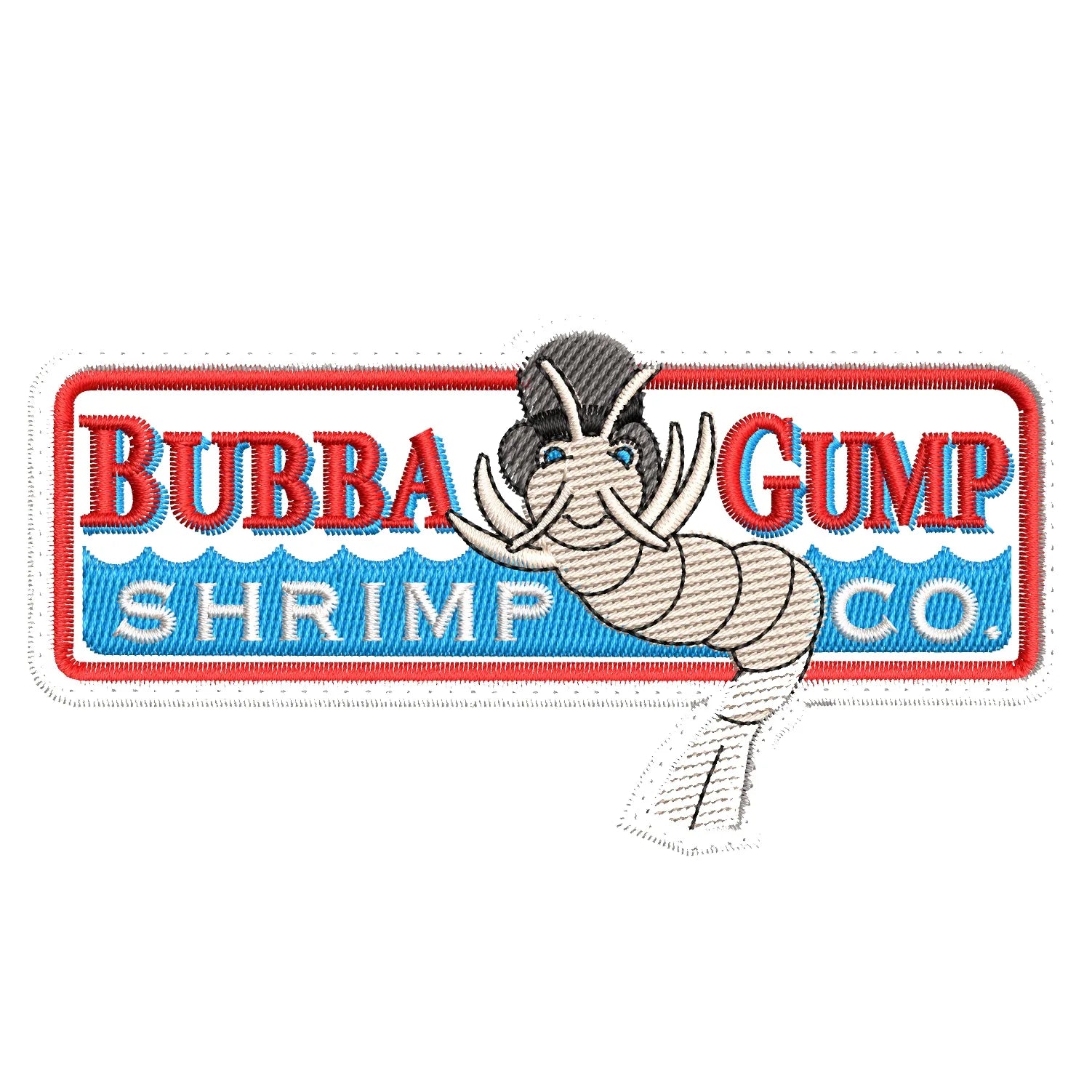 Parche Bordado BUBBA GUMP
