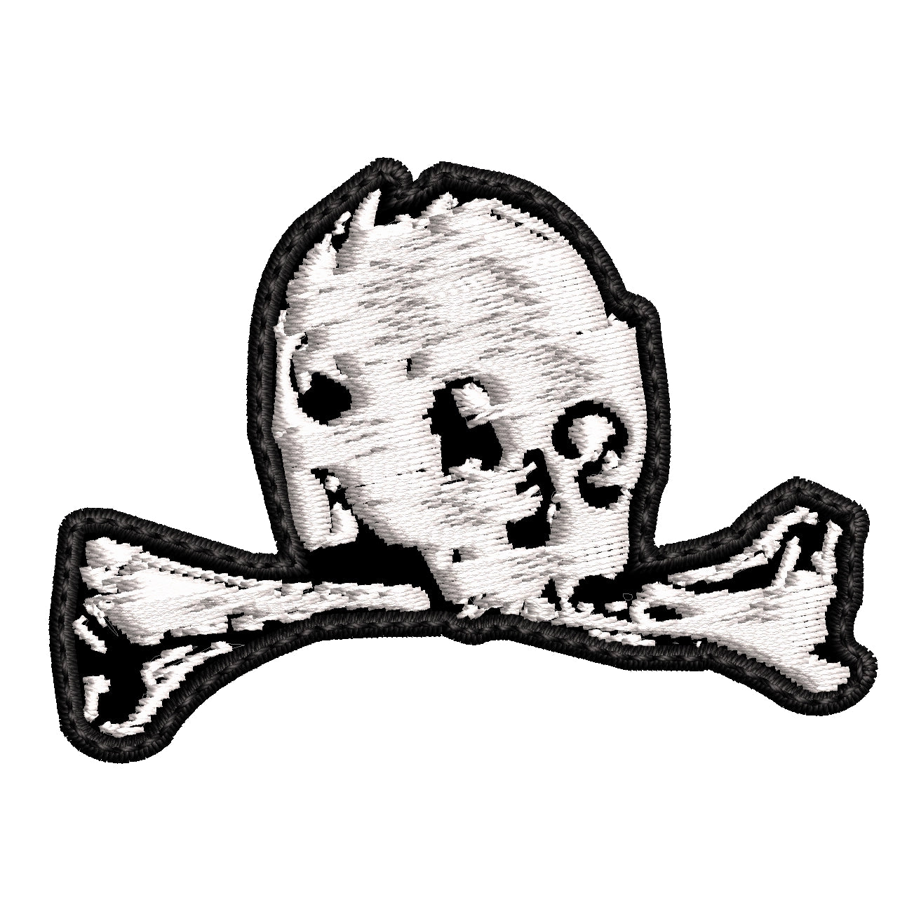 Parche Bordado Mini Calavera REVENGE War Metal