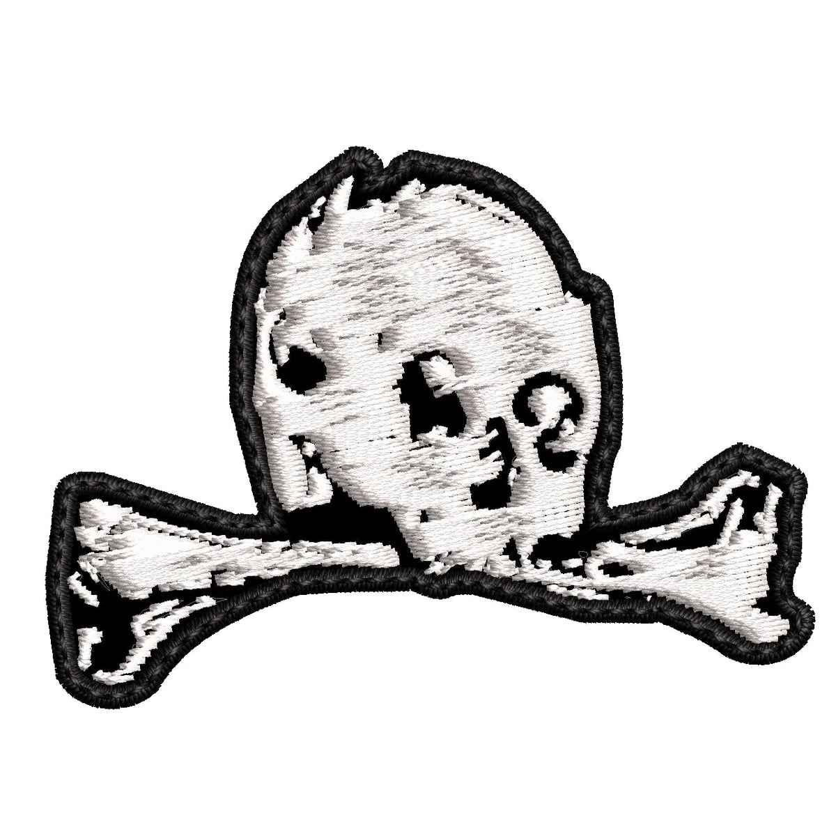 Parche Bordado Mini Calavera REVENGE War Metal
