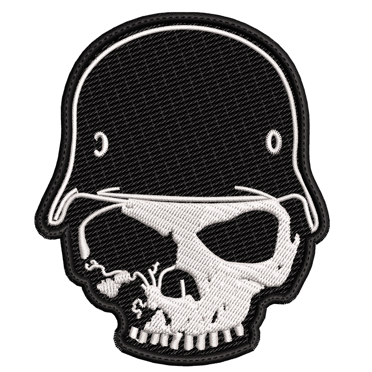 Parche Bordado CALAVERA TACTICO
