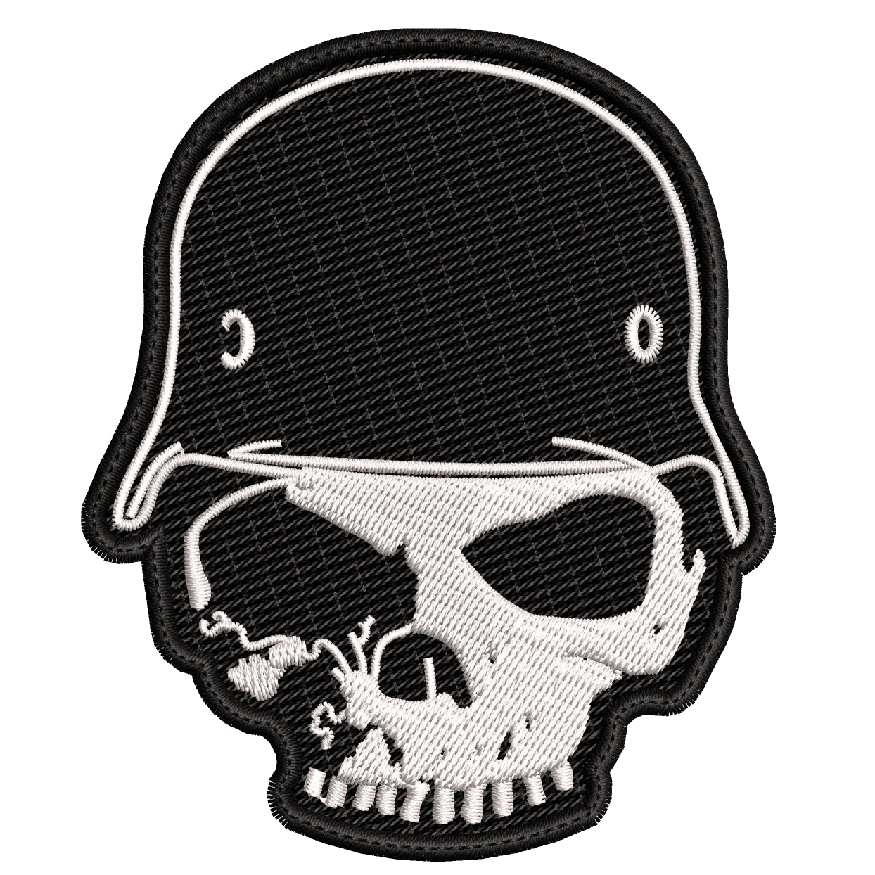 Parche Bordado CALAVERA TACTICO