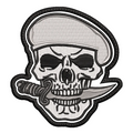 Parche Bordado CALAVERA TACTICO