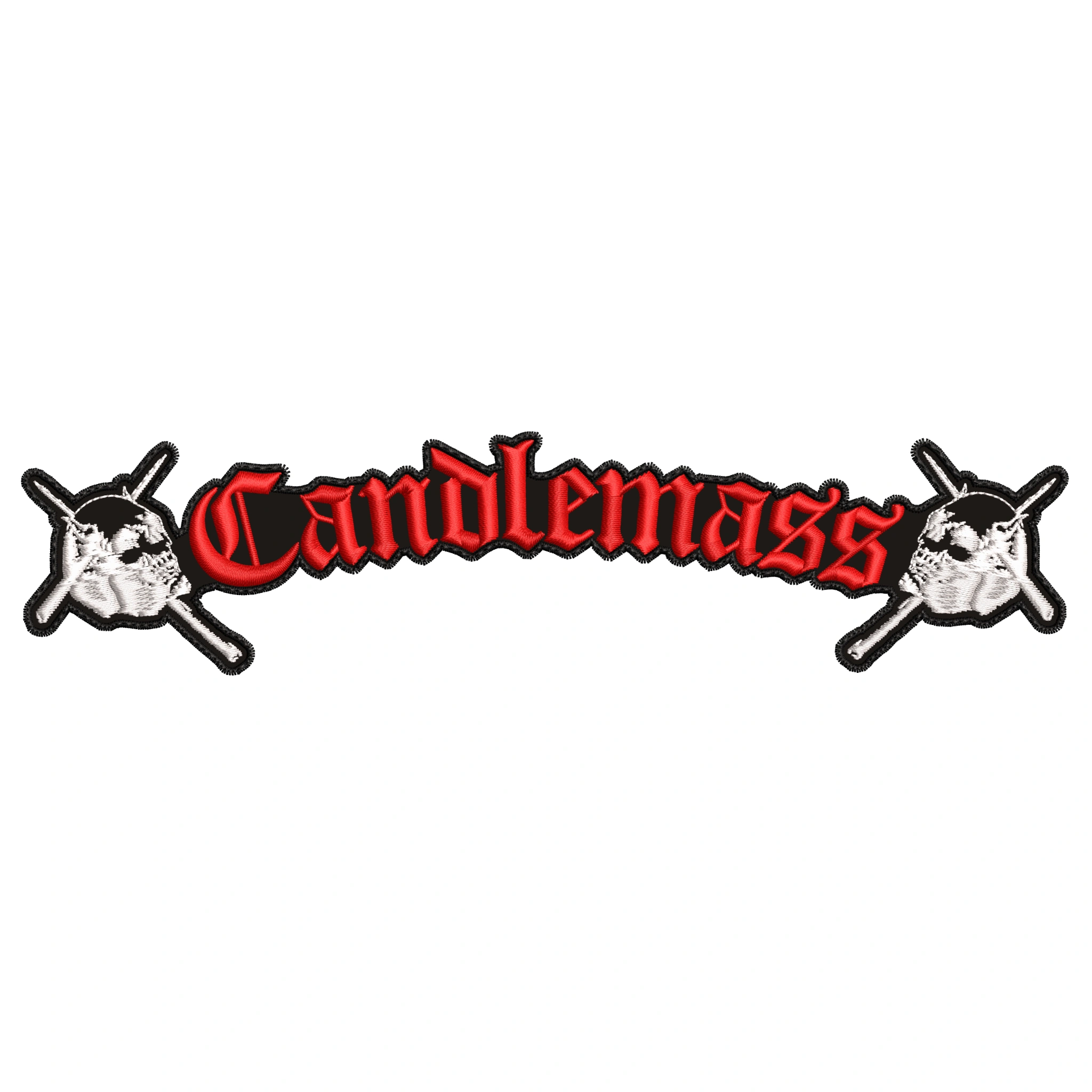 Espaldera Bordada CANDLEMASS Metal