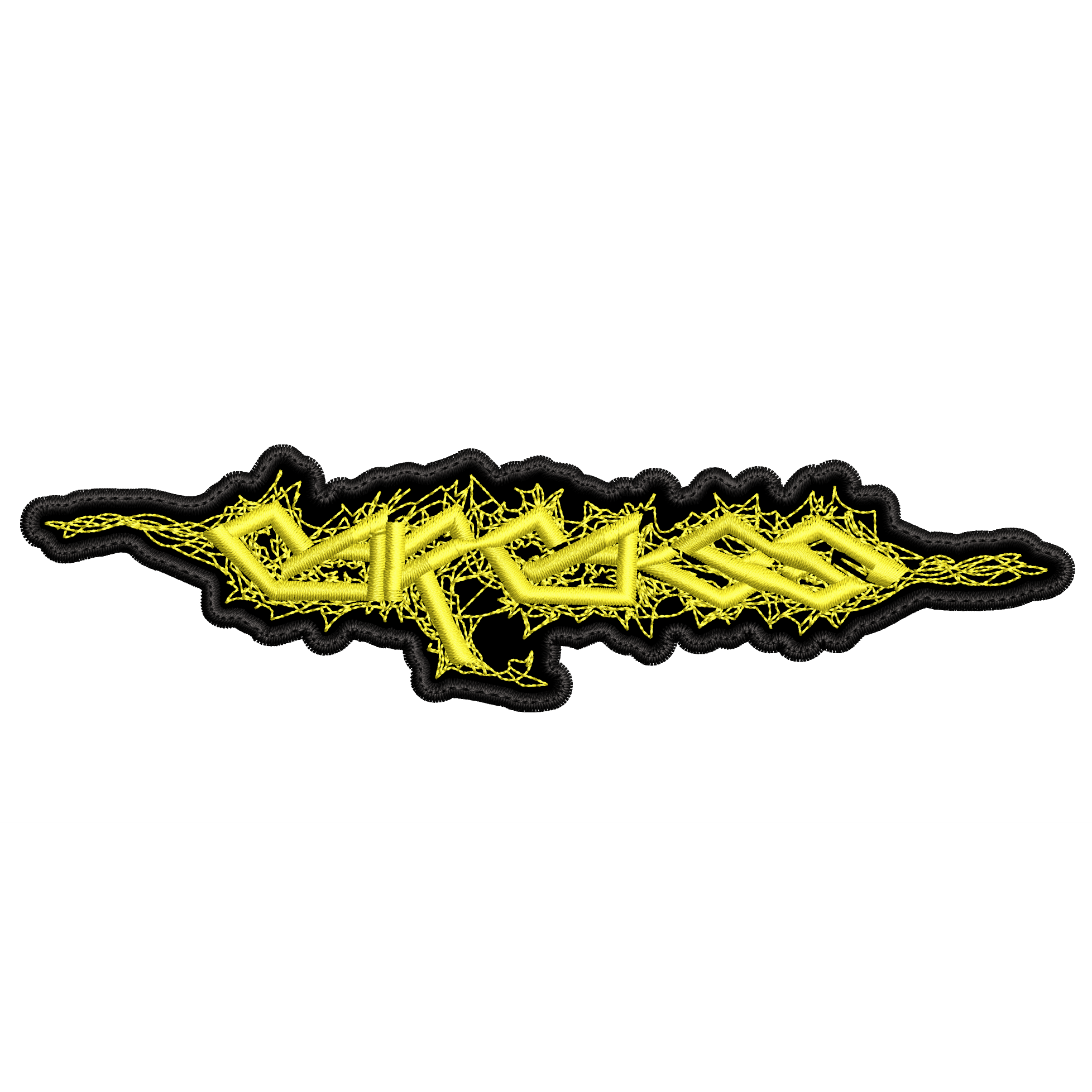 Parche Bordado CARCAS Metal Extremo