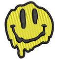 Parche Bordado Mini CARITA FELIZ AMARILLA