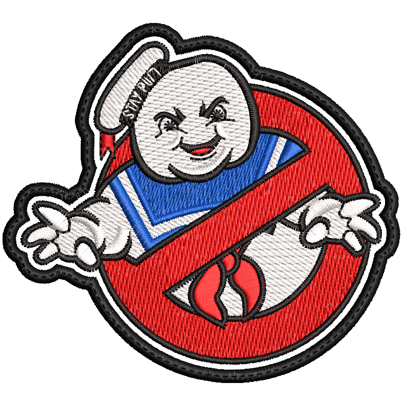 Parche Bordado CAZAFANTASMAS