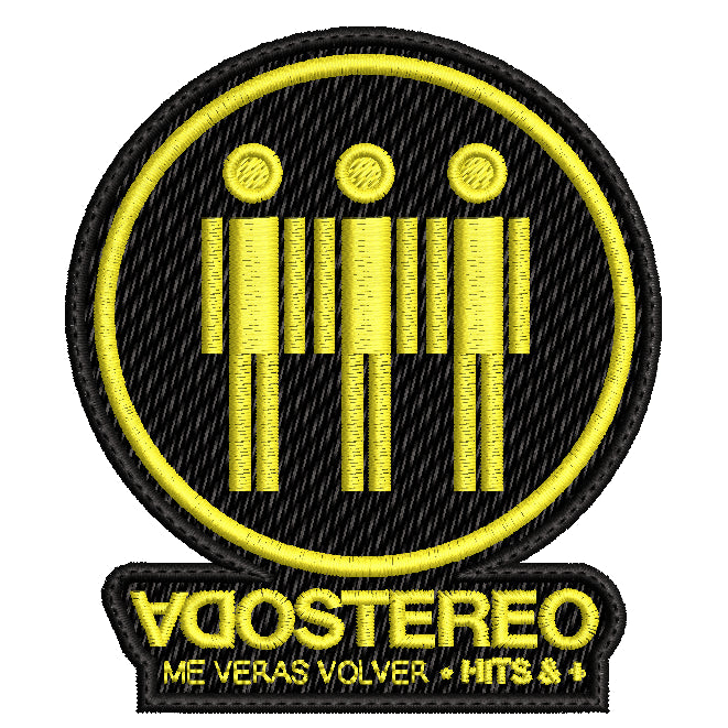 Parche Bordado SODA STEREO Rock