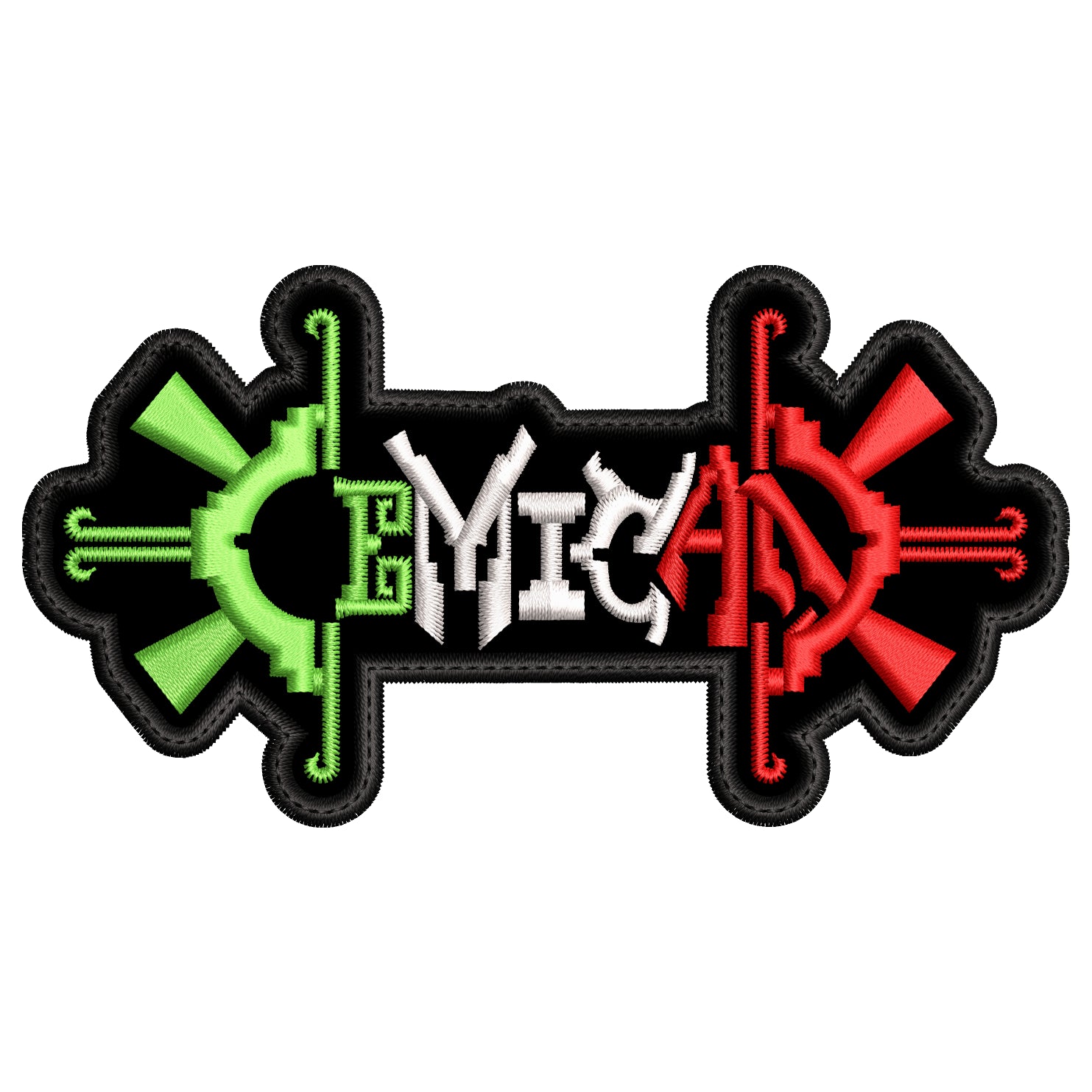 Parche Bordado CEMICAN Metal