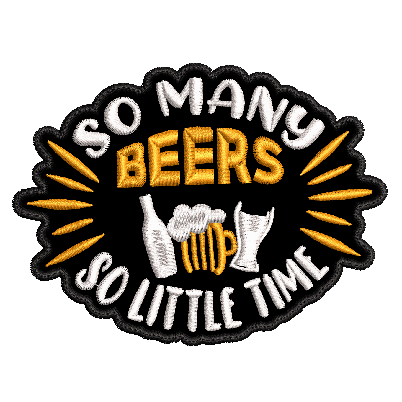 Parche Bordado CERVEZA