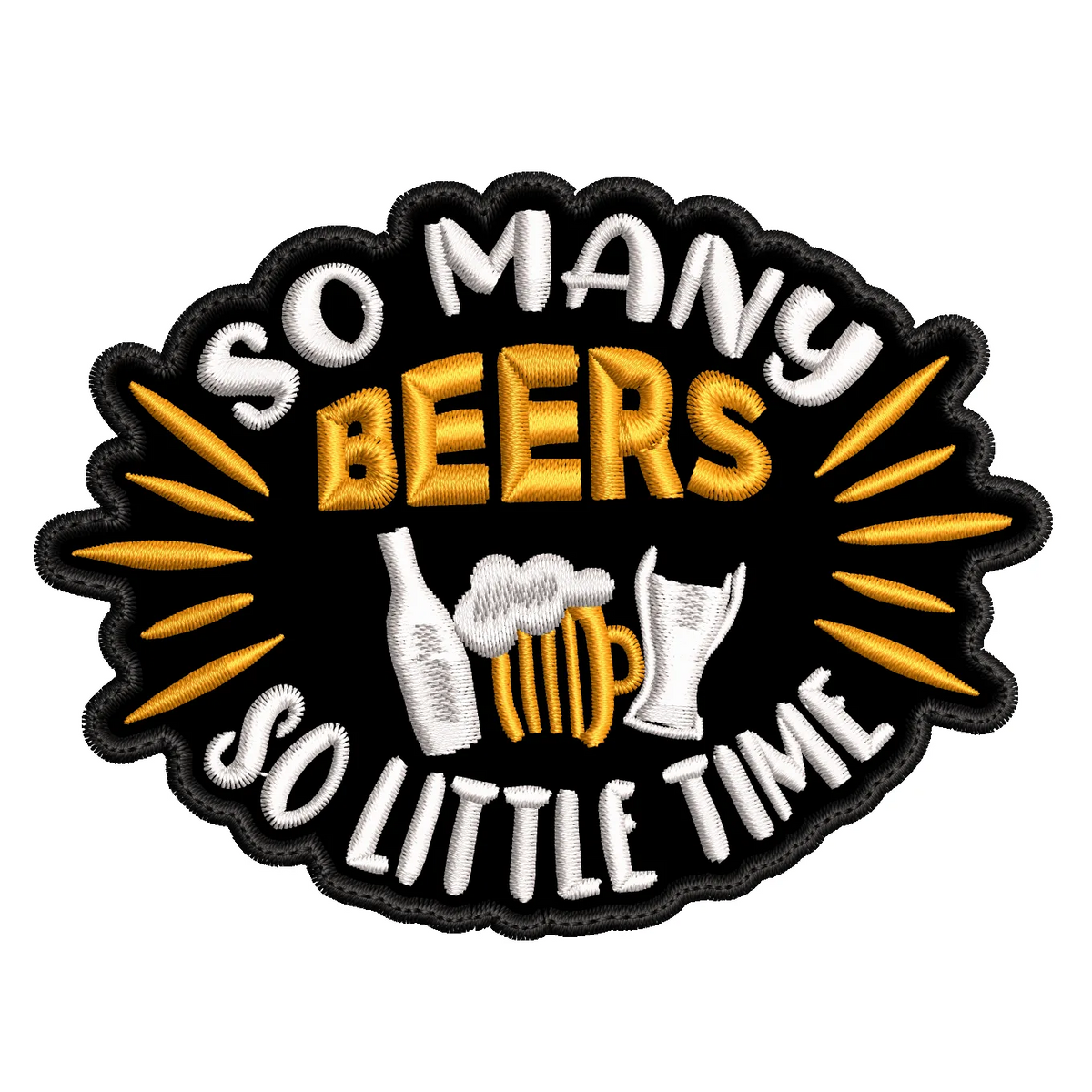 Parche Bordado CERVEZA