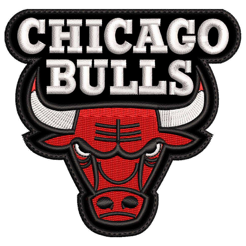 Parche Bordado CHICAGO BULLS