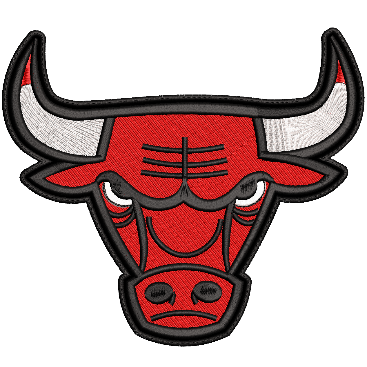 Espaldera Bordada CHICAGO BULLS