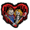 Parche Bordado CHUCKY AND TIFFANY Corazón