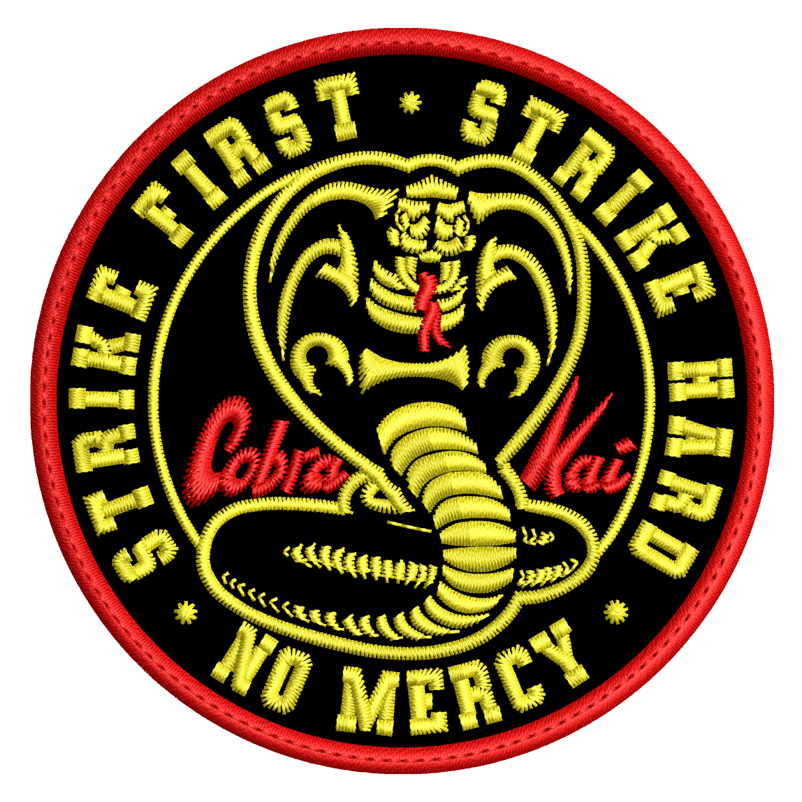 Parche Bordado Mini COBRA KAI