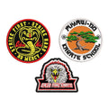 Pack Parches Bordados COBRA KAI