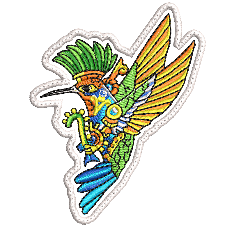 Parche Bordado COLIBRI