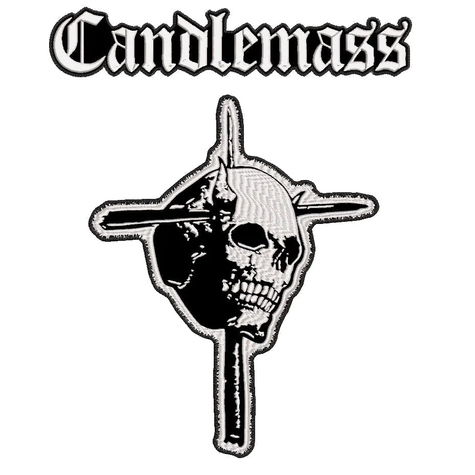 Espaldera Bordada conjunto CANDLEMASS Doom Metal