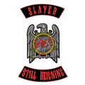 Espaldera Bordado SLAYER Thrash Metal