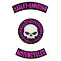 Espaldera Bordada conjunto HARLEY DAVIDSON