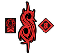 Espaldera Bordada SLIPKNOT Nu metal