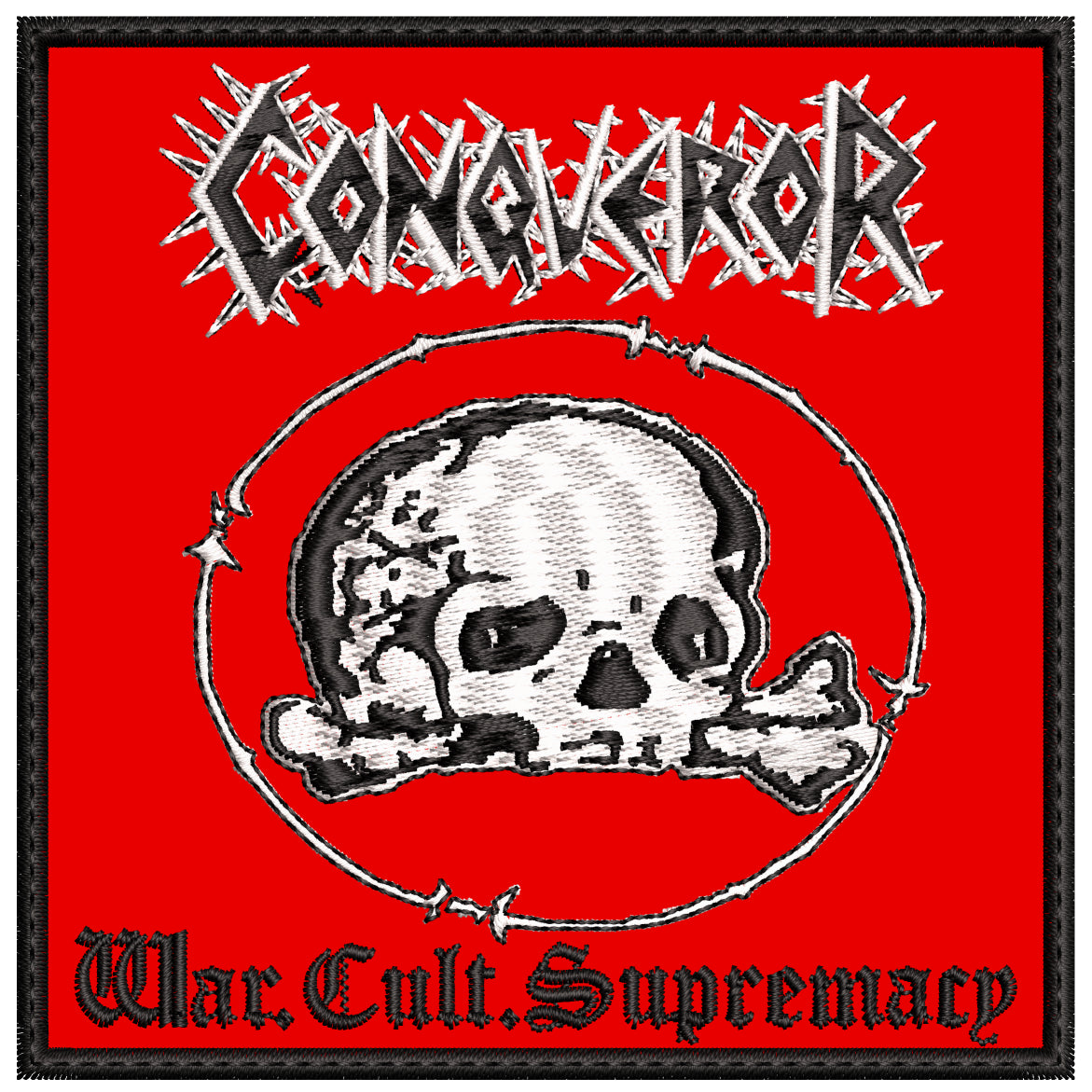 Parche Bordado CONQUEROR Metal