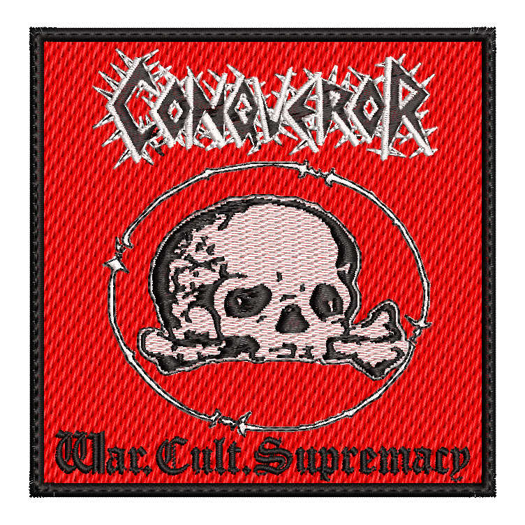 Parche Bordado CONQUEROR Metal