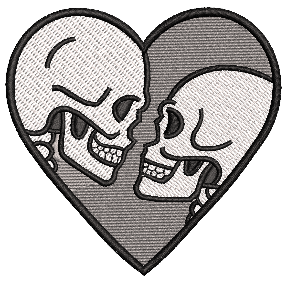 Parche Bordado CORAZON Diferentes Diseños