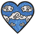 Parche Bordado CORAZON Diferentes Diseños