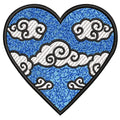 Parche Bordado CORAZON Diferentes Diseños