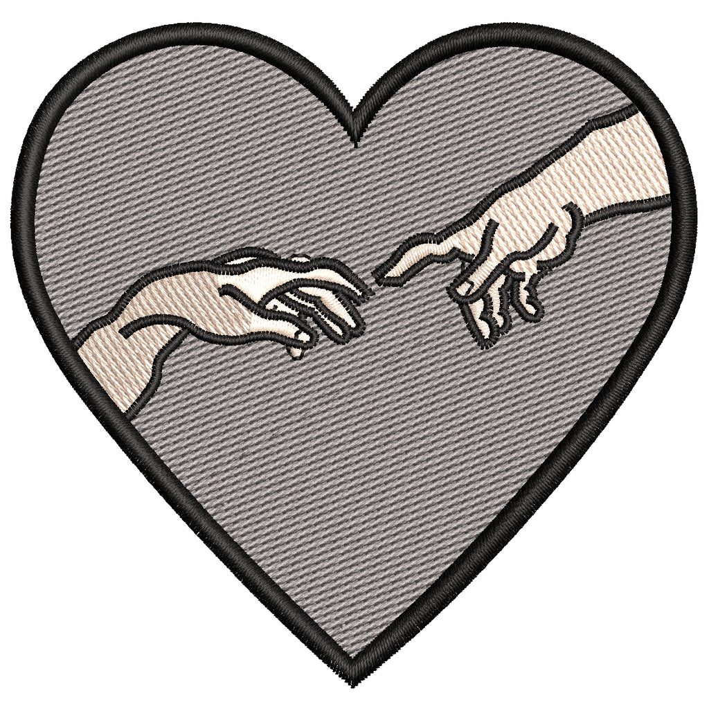 Parche Bordado CORAZON Diferentes Diseños