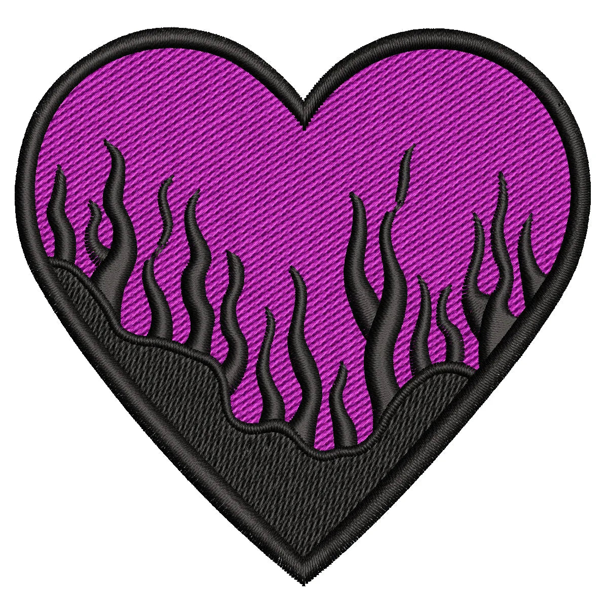 Parche Bordado CORAZON Diferentes Diseños