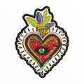 Parche Bordado Corazón Mexicano