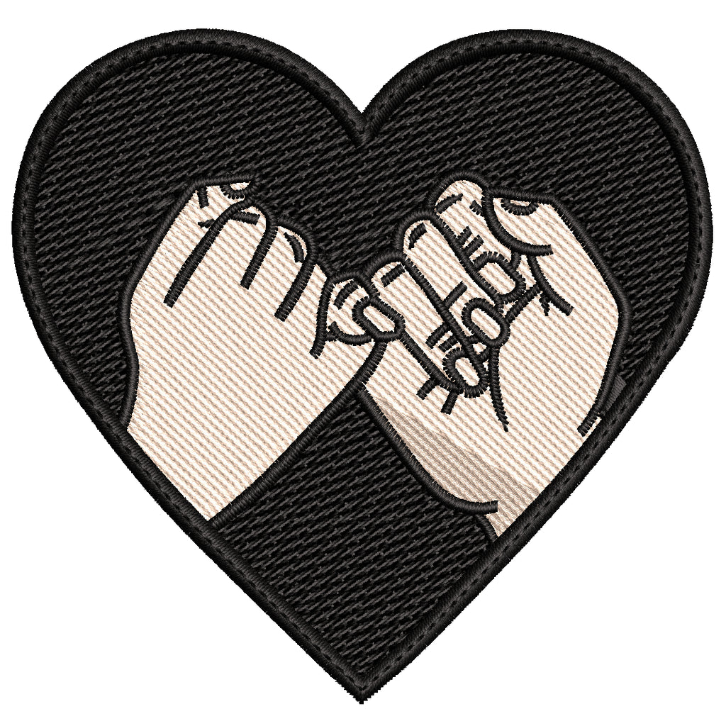 Parche Bordado CORAZON Diferentes Diseños