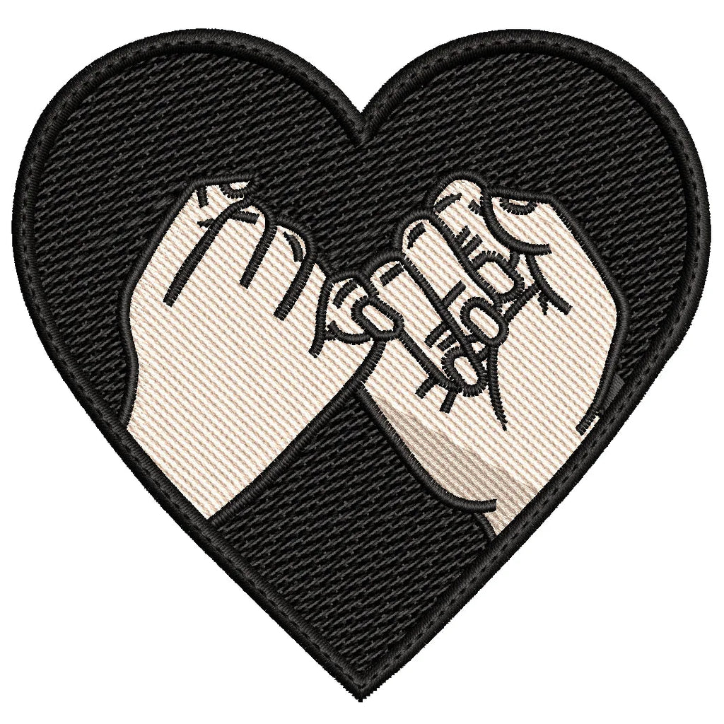 Parche Bordado CORAZON Diferentes Diseños
