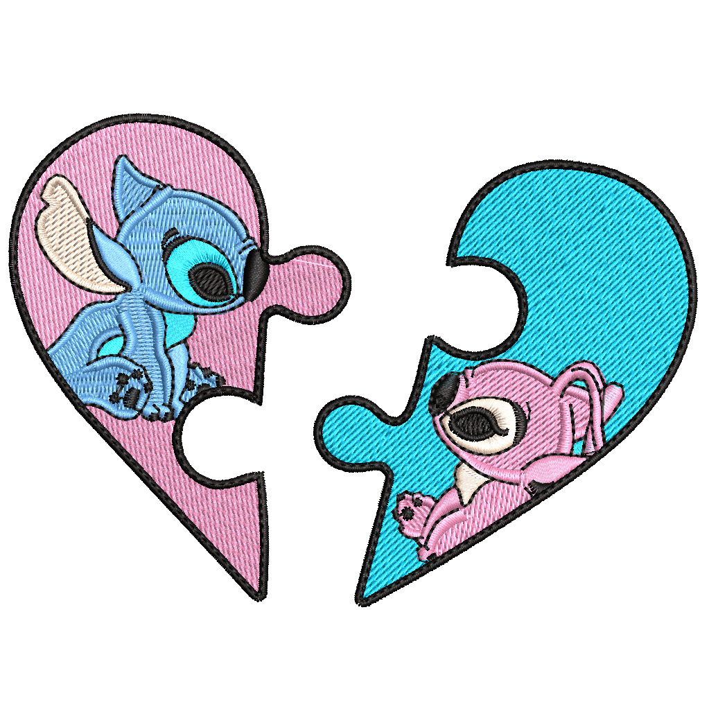 Parche Bordado CORAZON STICH