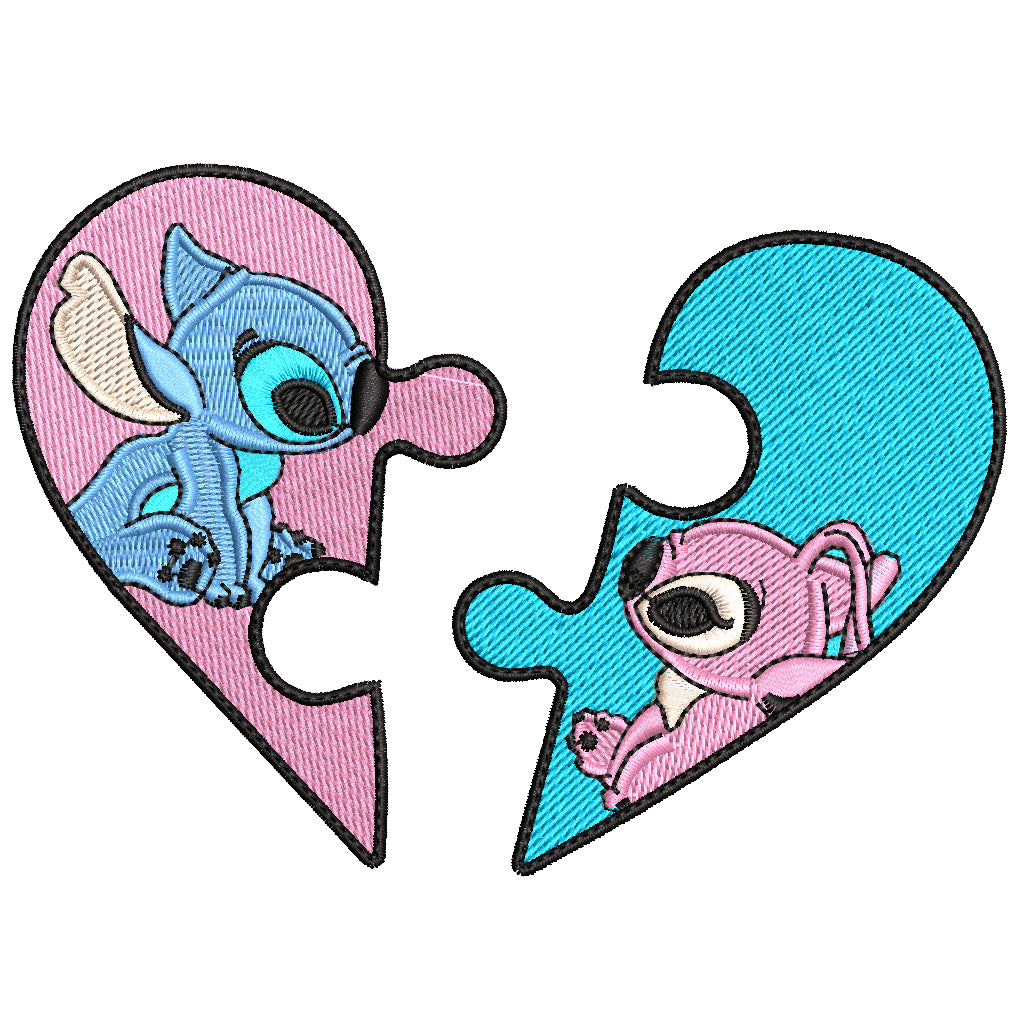 Parche Bordado CORAZON STICH