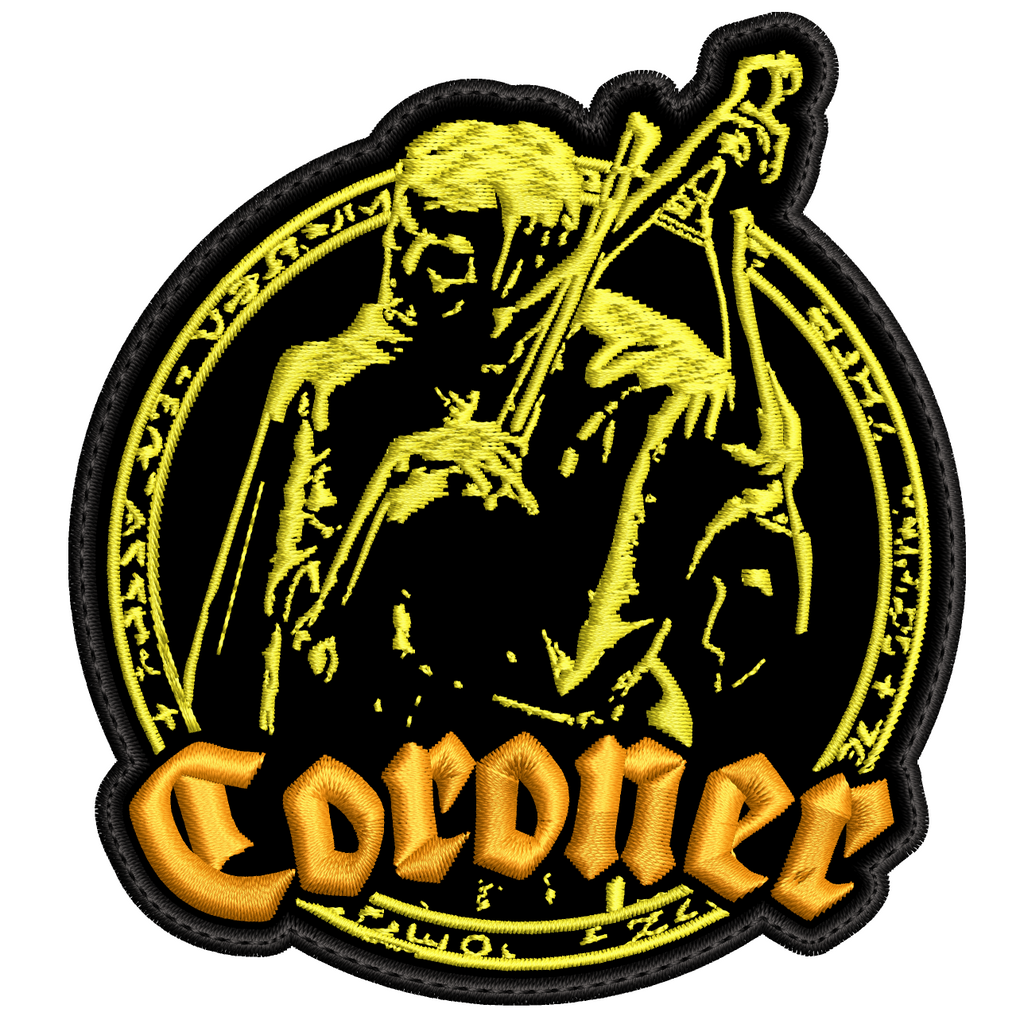 Parche Bordado CORONER Thrash Metal