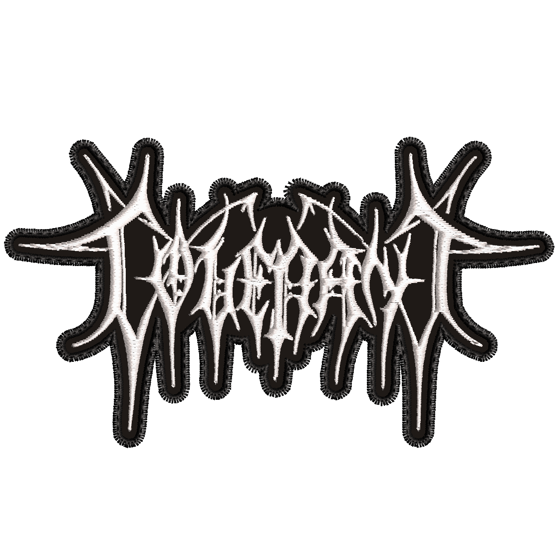 Parche Bordado COVENANT Black Metal